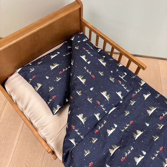 Baby sengesæt - 70x100, 40x45 cm - Santa is coming