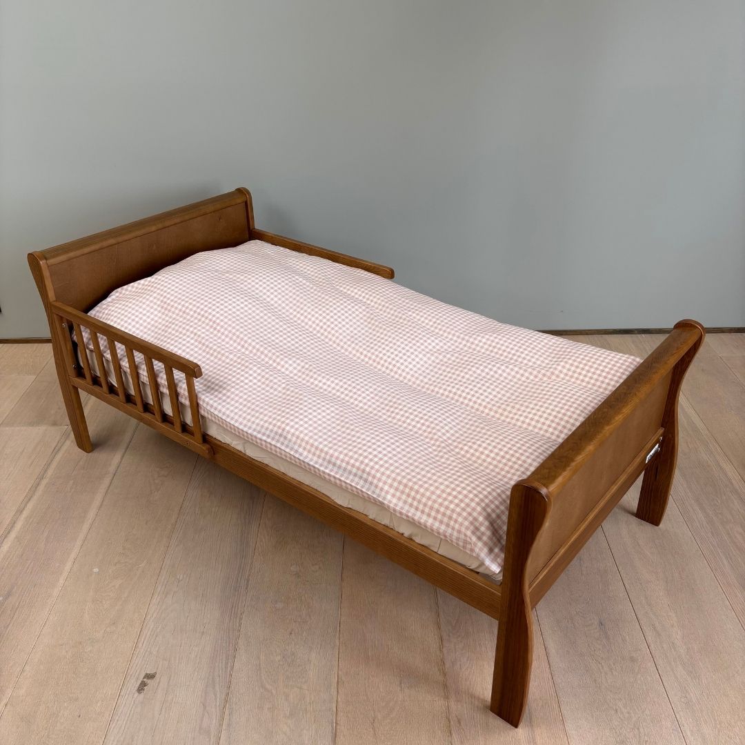 Junior sengesæt - 100x140, 40x45 cm - Blush Check