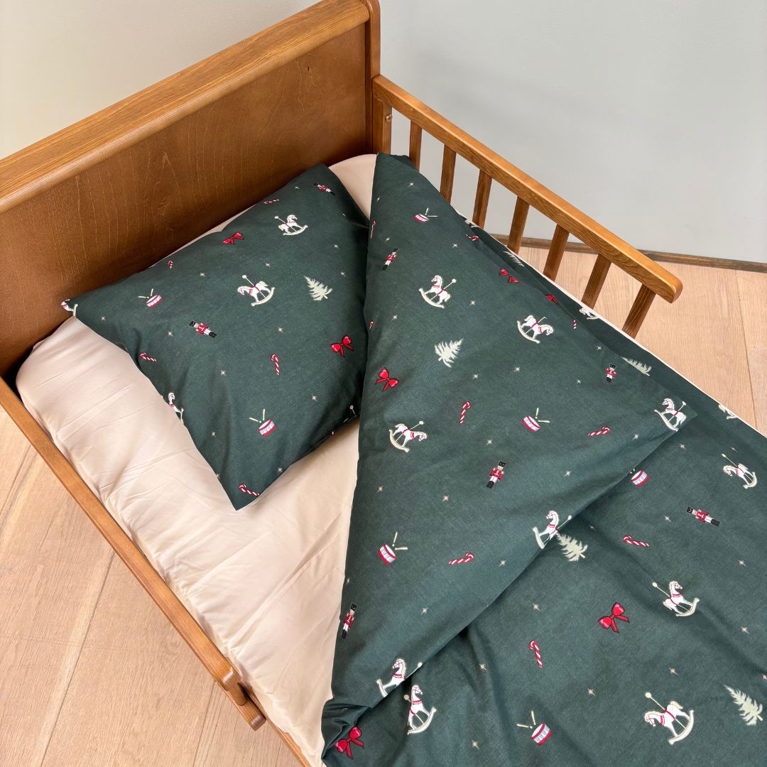 Baby sengesæt - 70x100, 40x45 cm - Christmas Toys