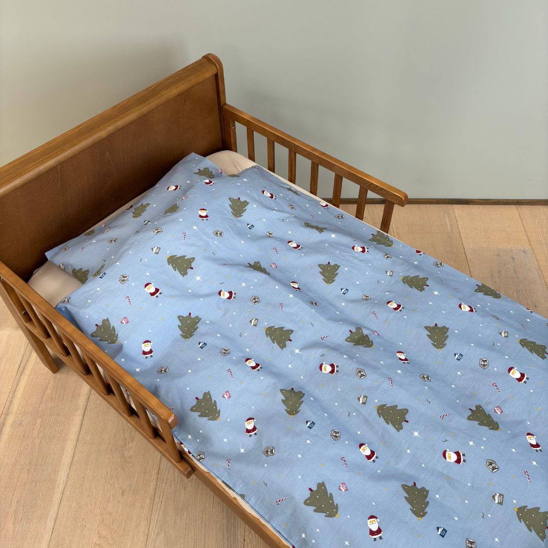 Junior sengesæt - 100x140, 40x45 cm - Dear Santa