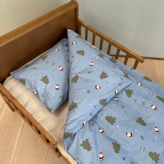 Junior sengesæt - 100x140, 40x45 cm - Santa is coming
