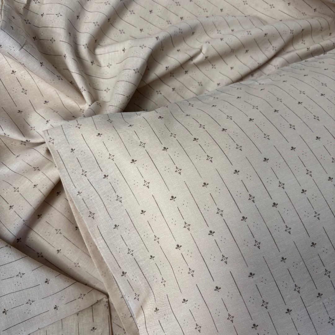 Baby sengesæt - 70x100, 40x45 cm - Flower Stripe