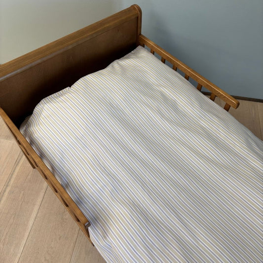 Junior sengesæt - 100x140, 40x45 cm - Lavender Stripe
