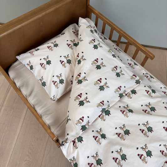 Baby sengesæt - 70x100, 40x45 cm - Winter Friends