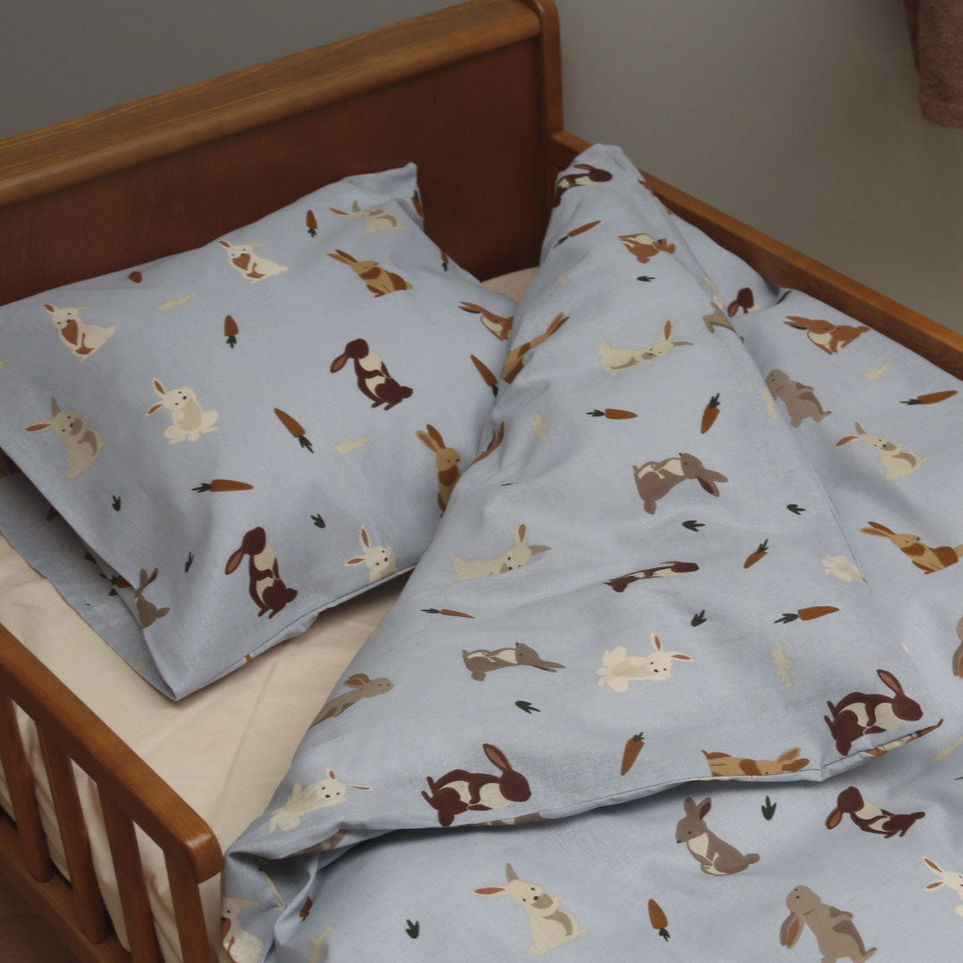 Baby sengesæt - 70x100, 40x45 cm - Dancing Rabbits