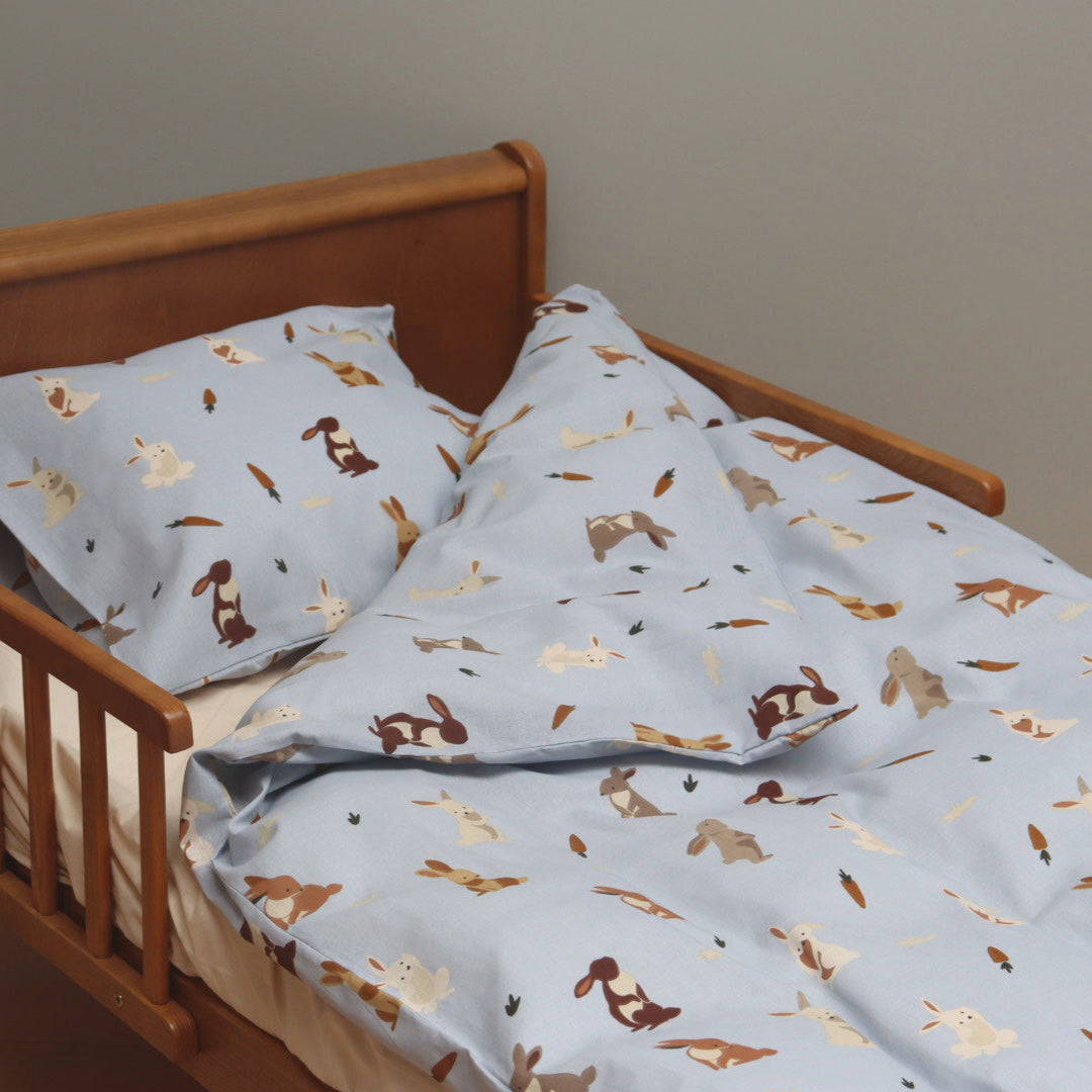 Baby sengesæt - 70x100, 40x45 cm - Dancing Rabbits