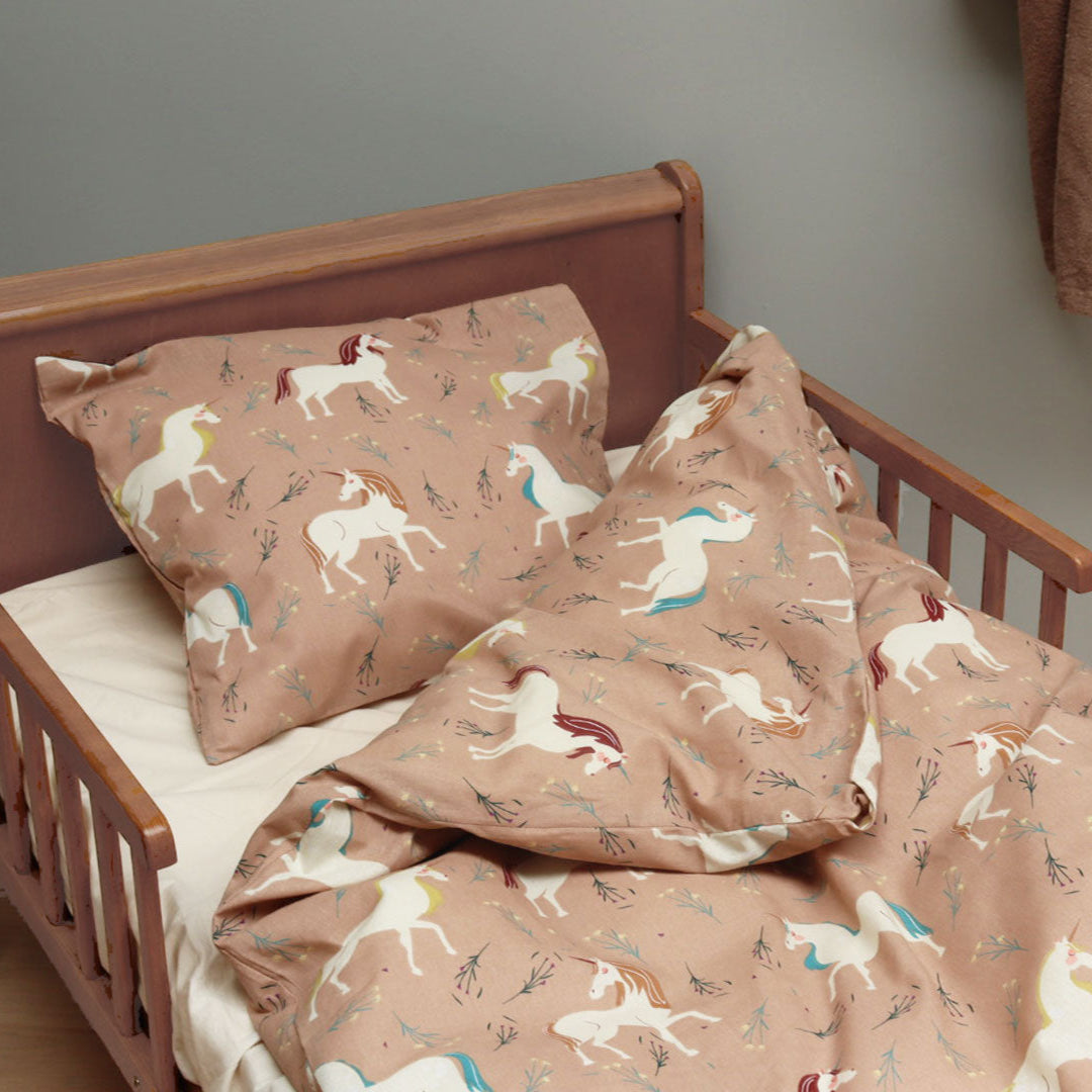 Junior sengesæt - 100x140, 40x45 cm - Dreamy Unicorn