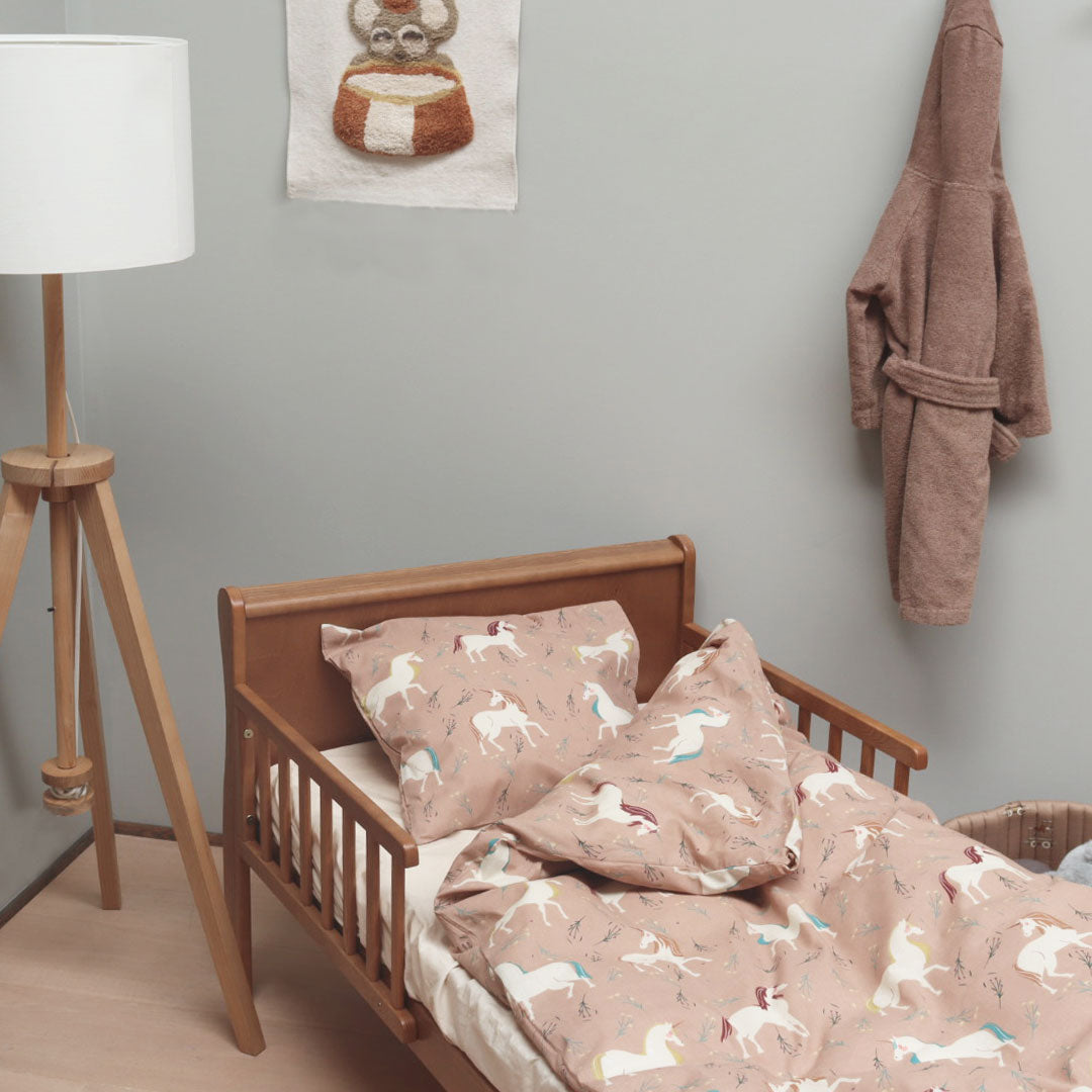 Baby sengesæt - 70x100, 40x45 cm - Dreamy Unicorn