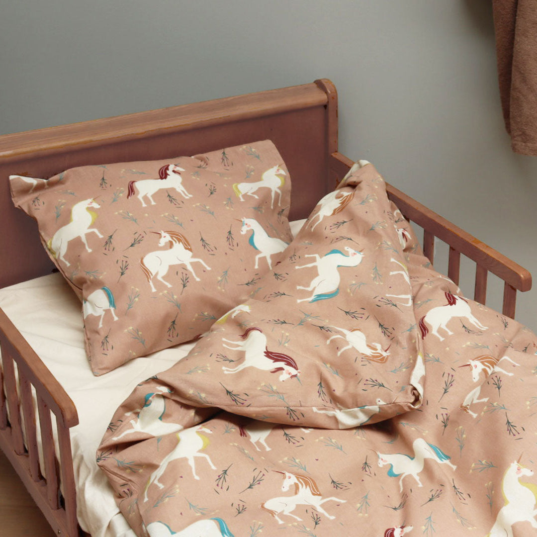 Baby sengesæt - 70x100, 40x45 cm - Dreamy Unicorn