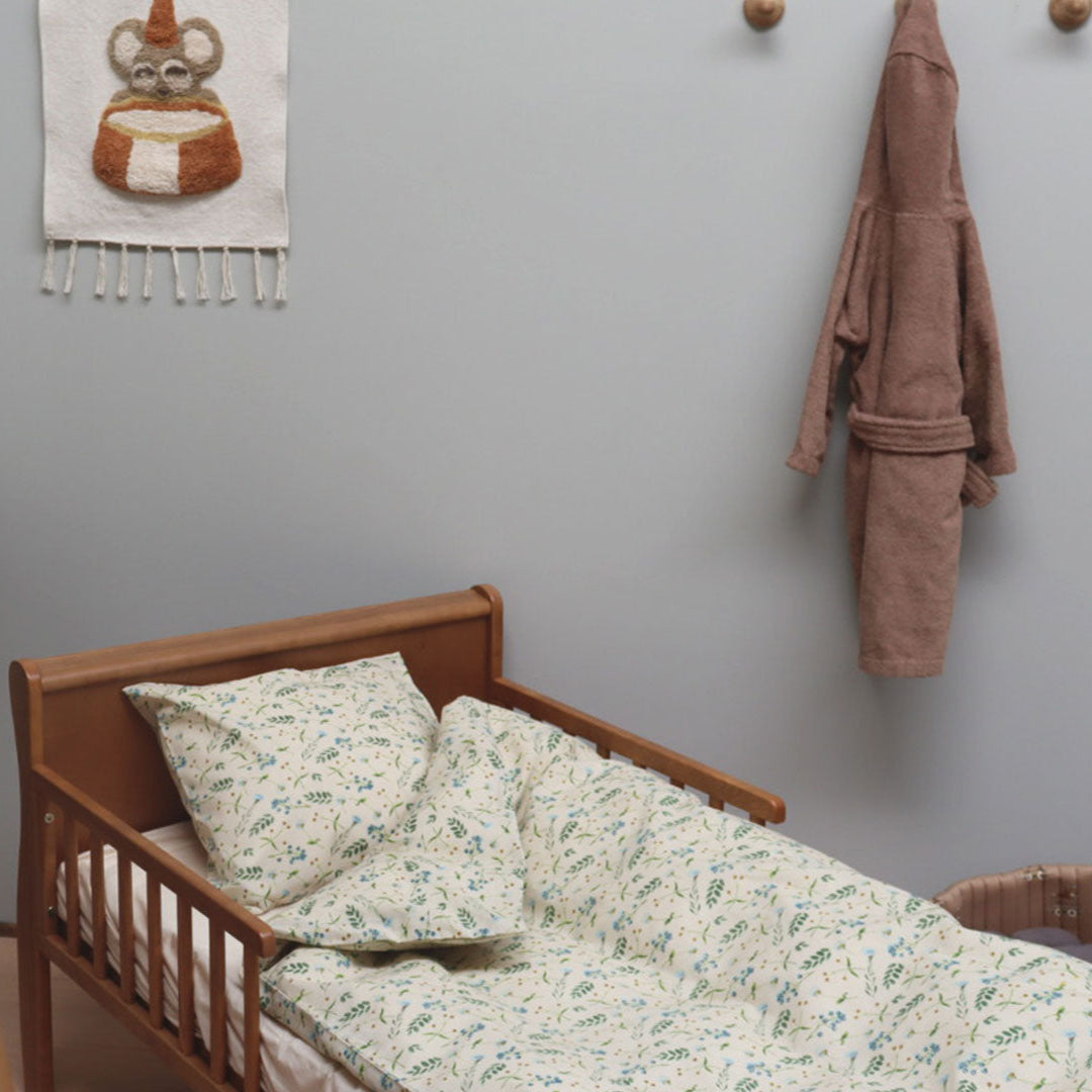 Junior sengesæt - 100x140, 40x45 cm - Field Flowers