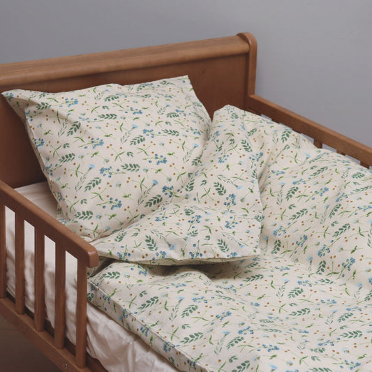 Baby sengesæt - 70x100, 40x45 cm - Field Flowers