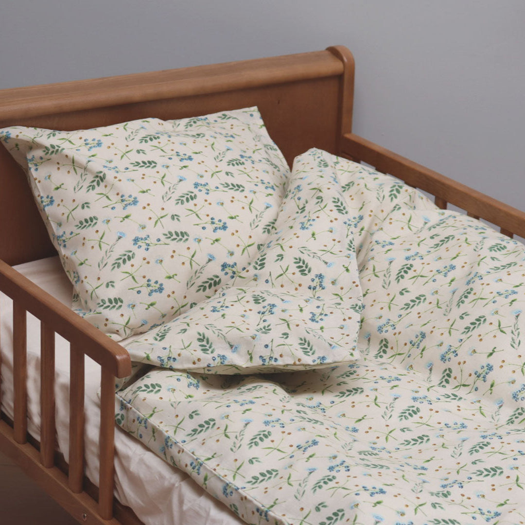 Junior sengesæt - 100x140, 40x45 cm - Field Flowers