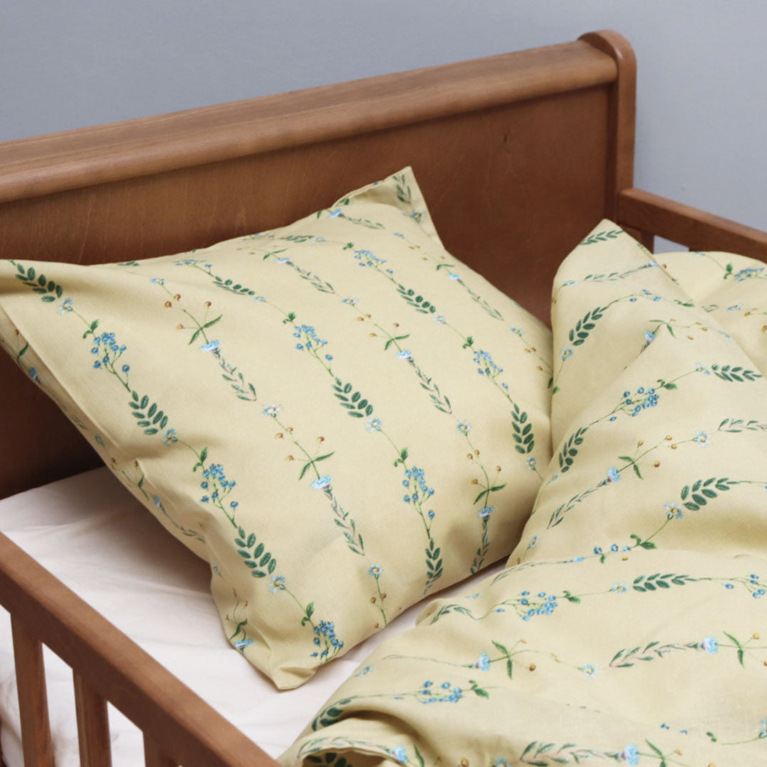 Baby sengesæt - 70x100, 40x45 cm - Flower Stripe