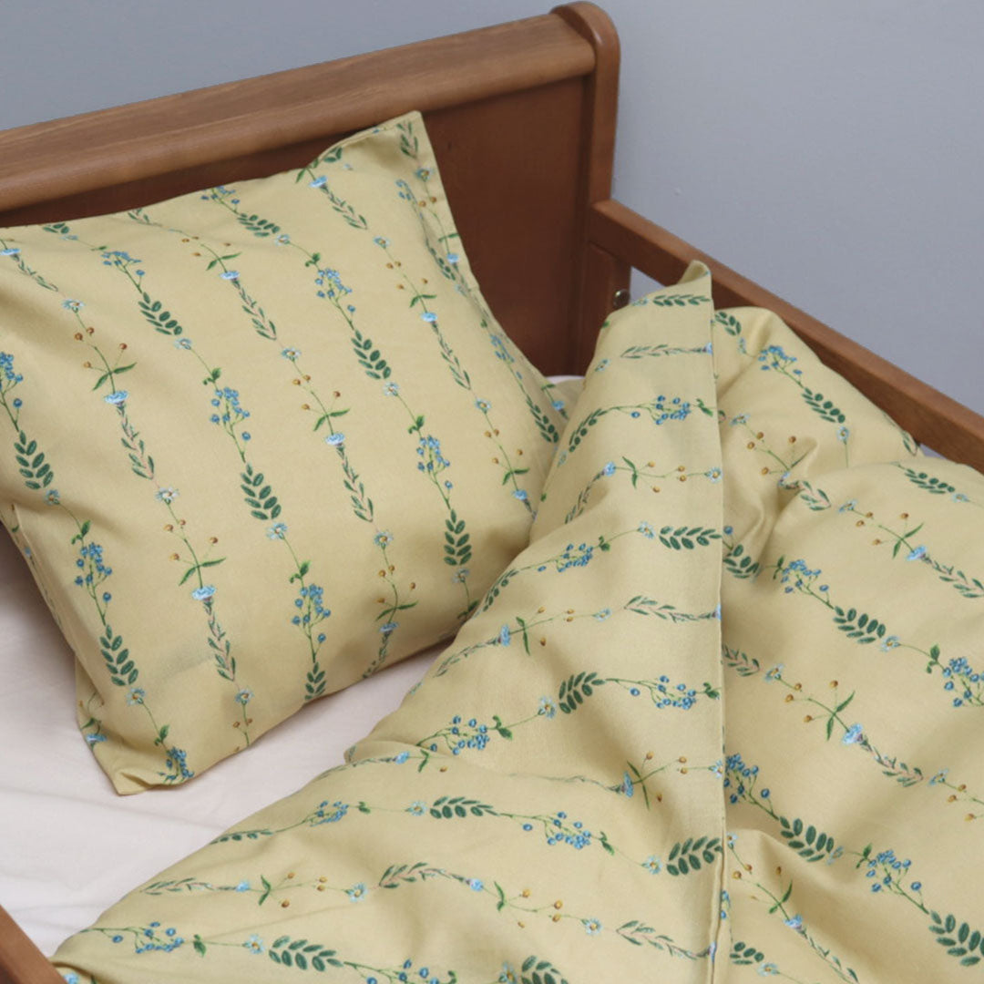 Baby sengesæt - 70x100, 40x45 cm - Flower Stripe