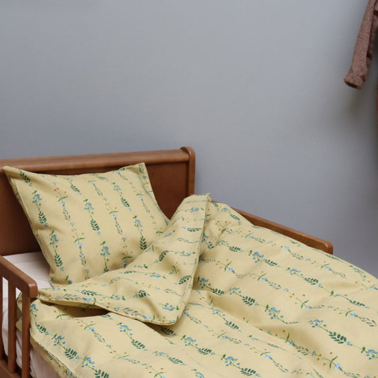 Baby sengesæt - 70x100, 40x45 cm - Flower Stripe