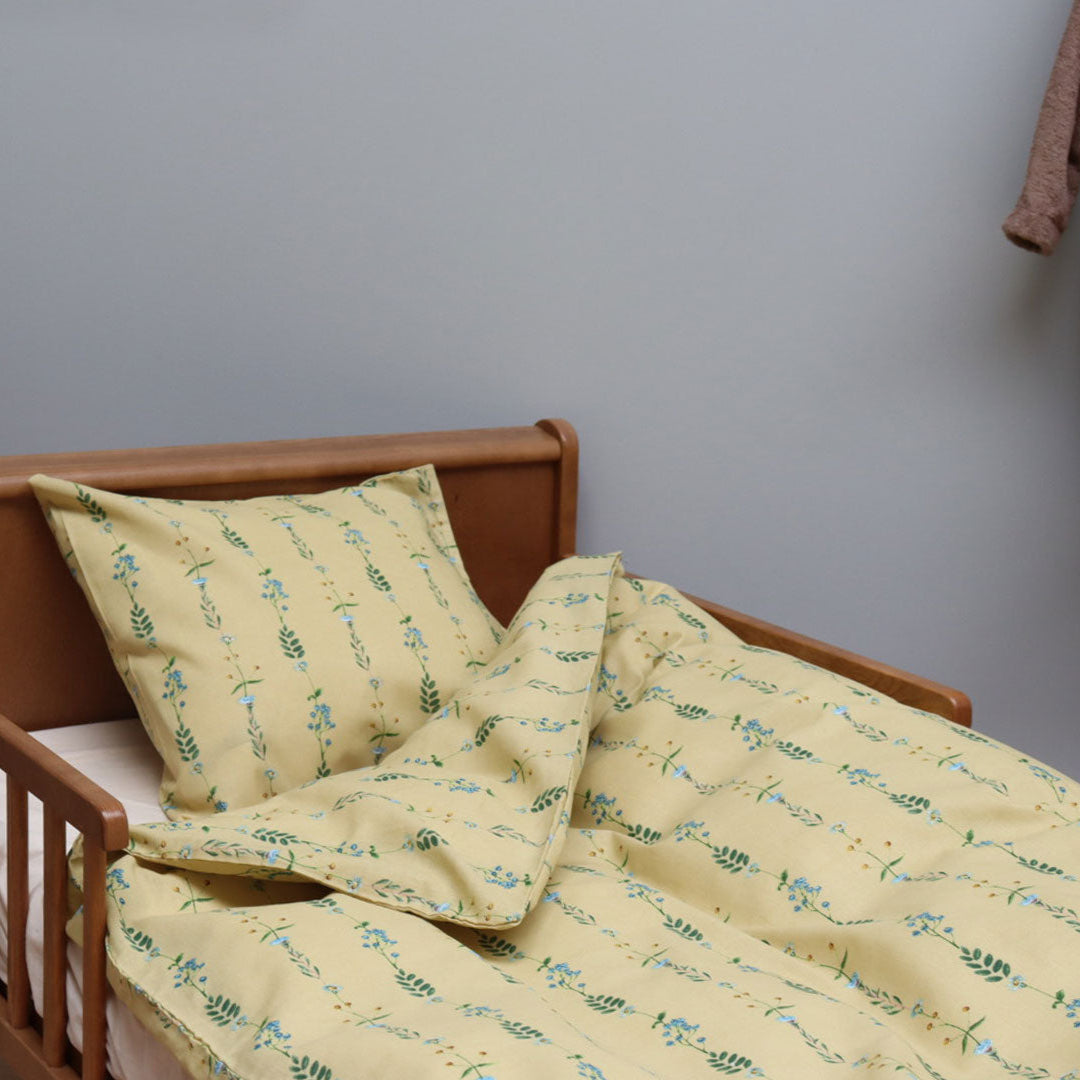 Junior sengesæt - 100x140, 40x45 cm - Flower Stripe