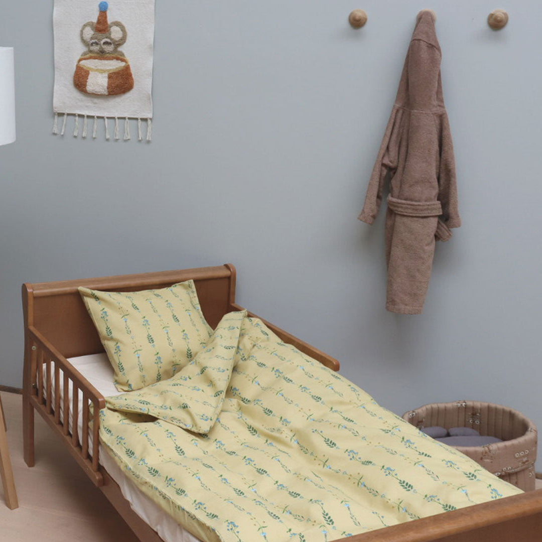Baby sengesæt - 70x100, 40x45 cm - Flower Stripe