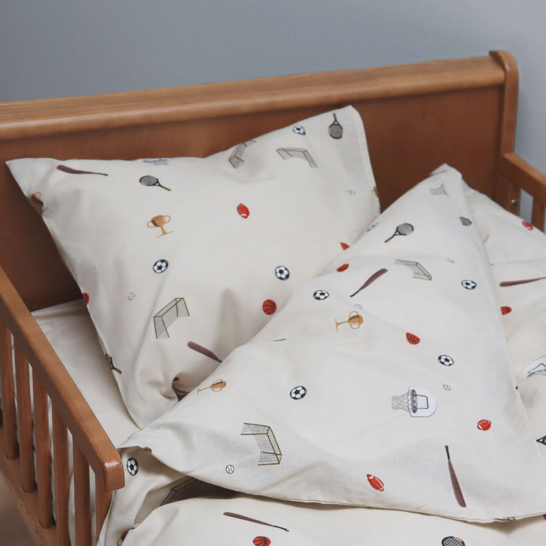 Junior sengesæt - 100x140, 40x45 cm - Fun Sport