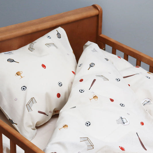 Junior sengesæt - 100x140, 40x45 cm - Fun Sport