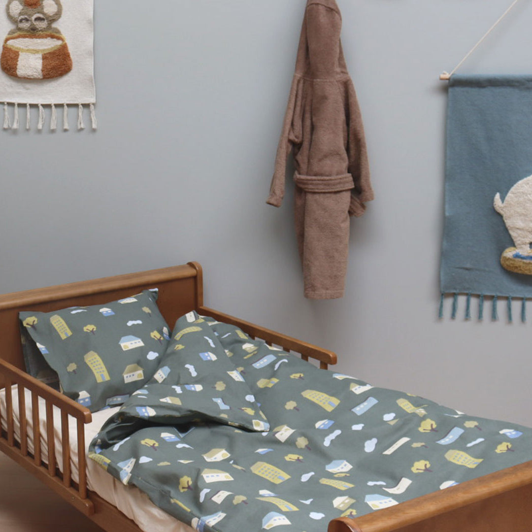 Baby sengesæt - 70x100, 40x45 cm - Green Village