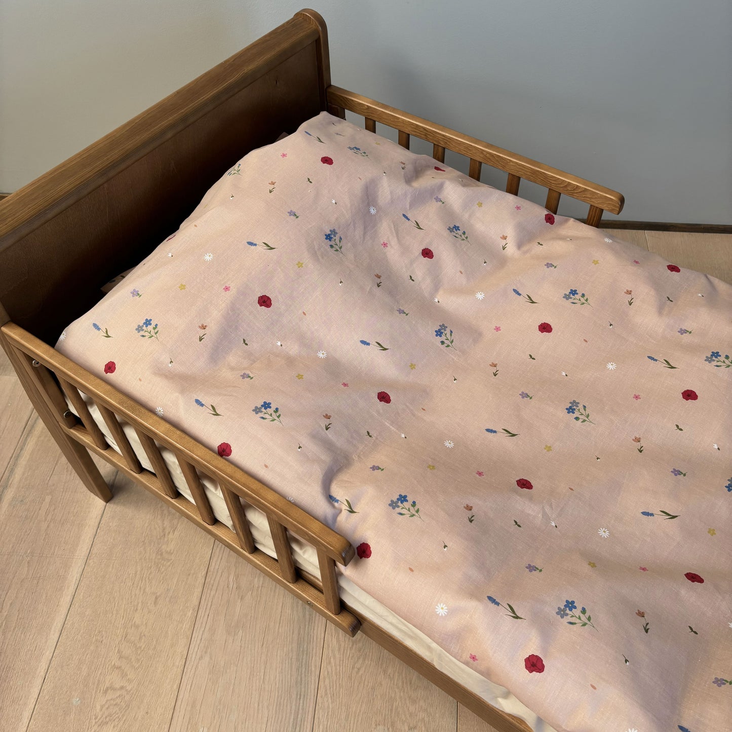 Junior sengesæt - 100x140, 40x45 cm - Flower Love