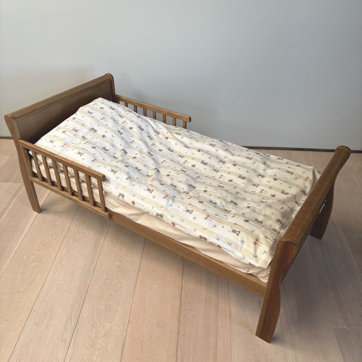 Junior sengesæt - 100x140, 40x45 cm - Flower Bunny