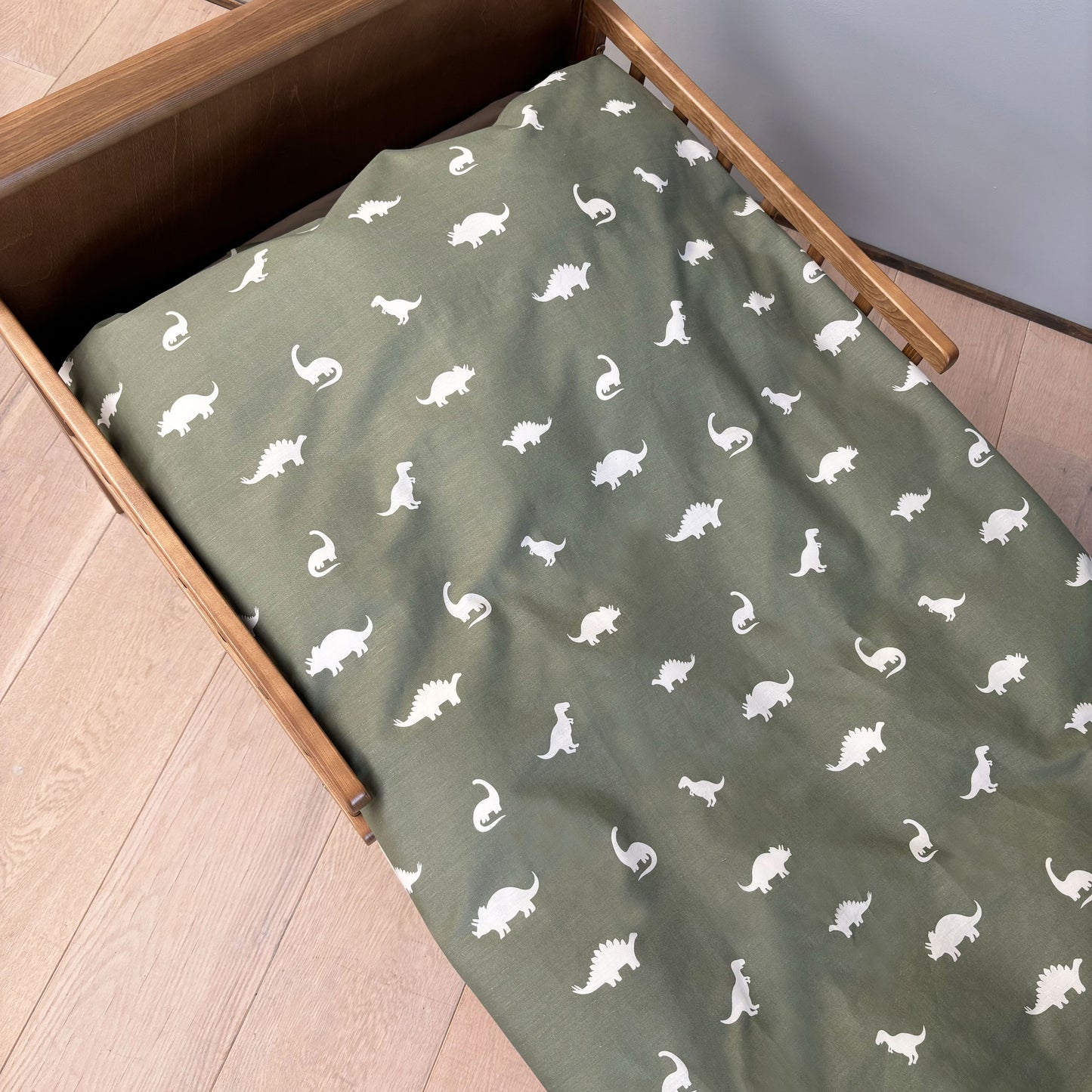 Baby sengesæt - 70x100, 40x45 cm - Dino World