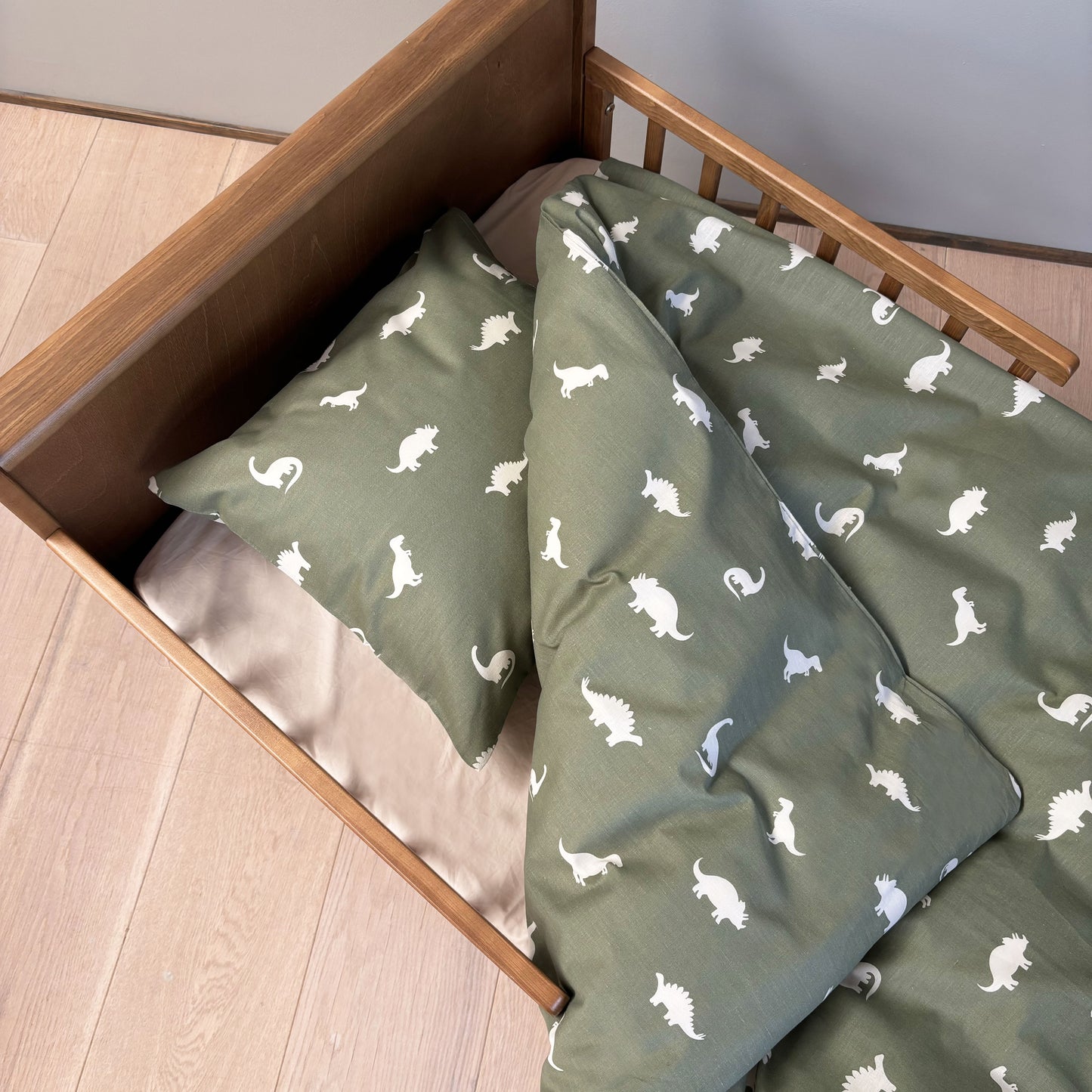 Junior sengesæt - 100x140, 40x45 cm - Dino World