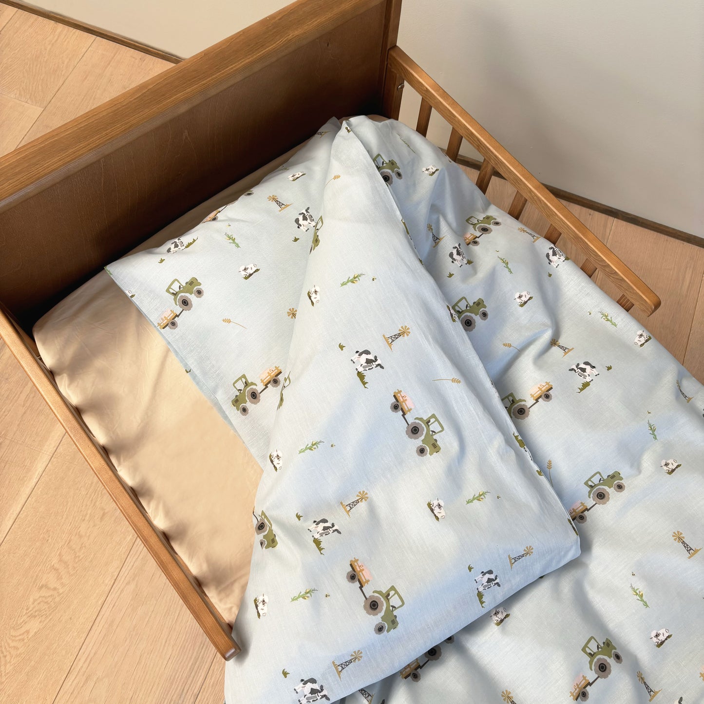 Baby sengesæt - 70x100, 40x45 cm - Farm