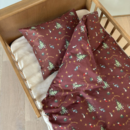 Junior sengesæt - 100x140, 40x45 cm - Christmas Eve
