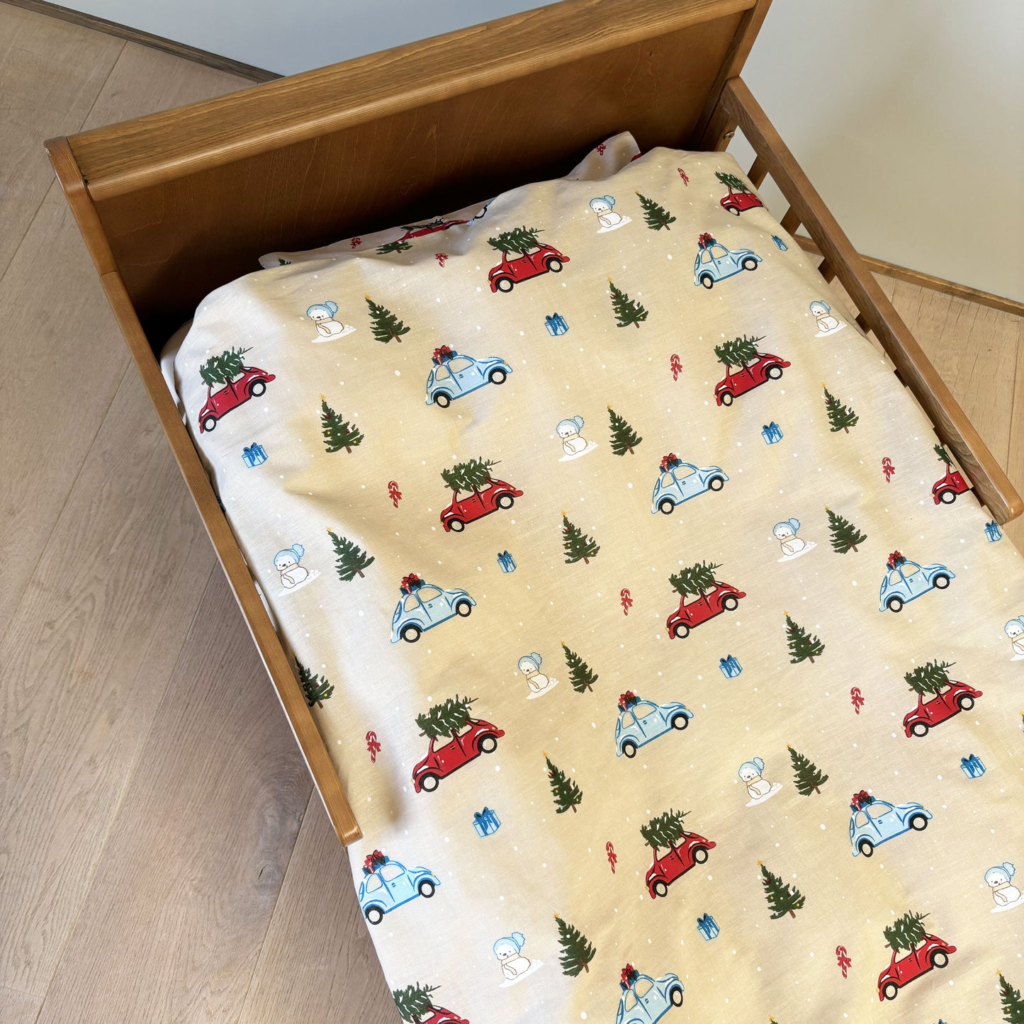 Baby sengesæt - 70x100, 40x45 cm - Christmas Drive