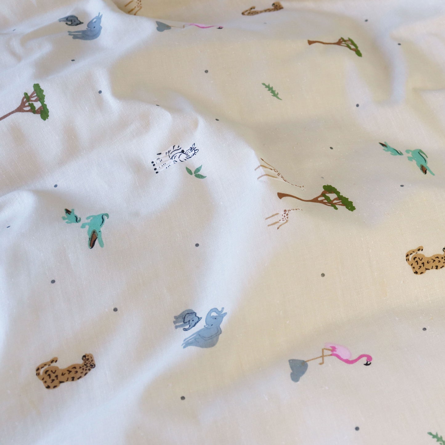 Junior sengesæt - 100x140, 40x45 cm - Safari