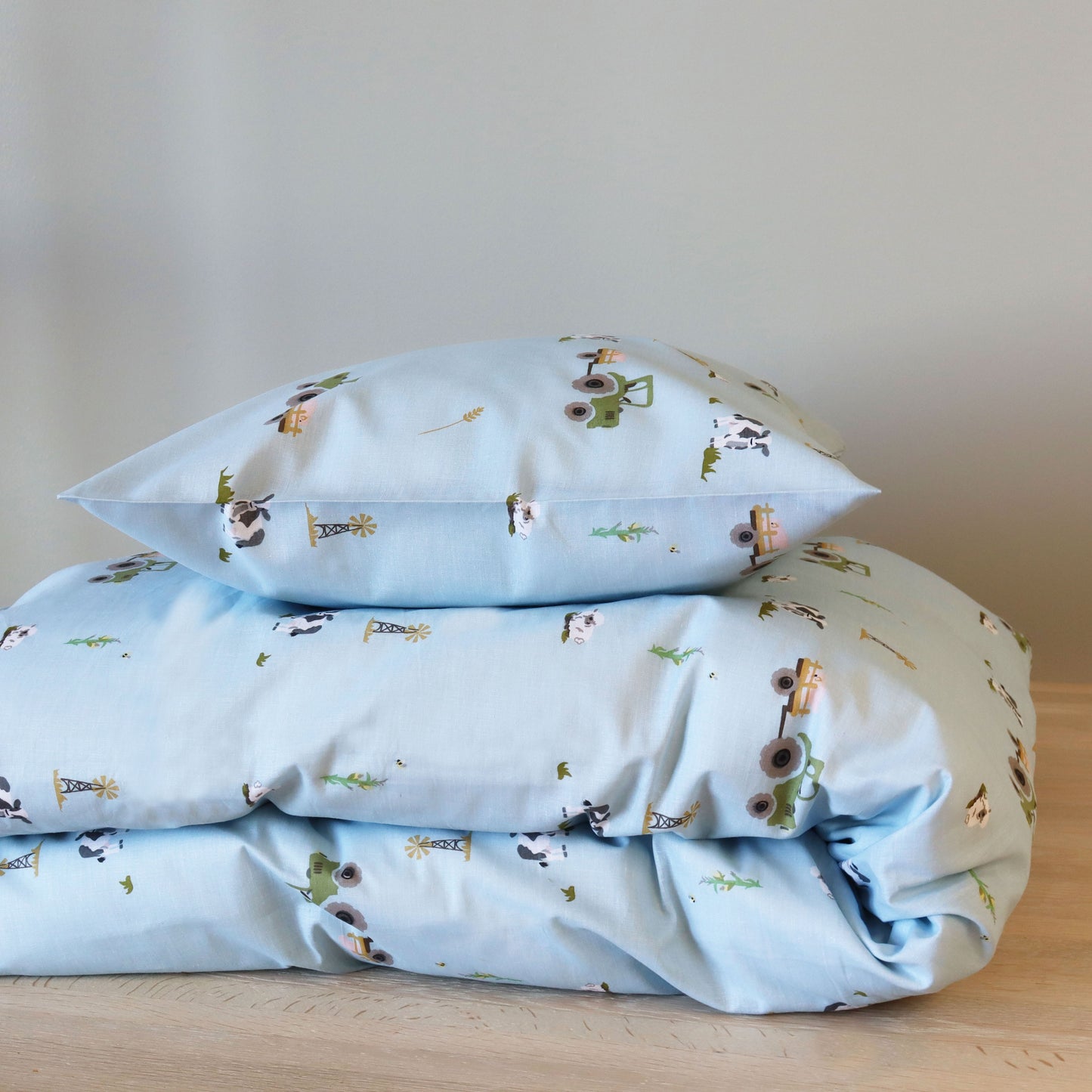 Baby sengesæt - 70x100, 40x45 cm - Farm