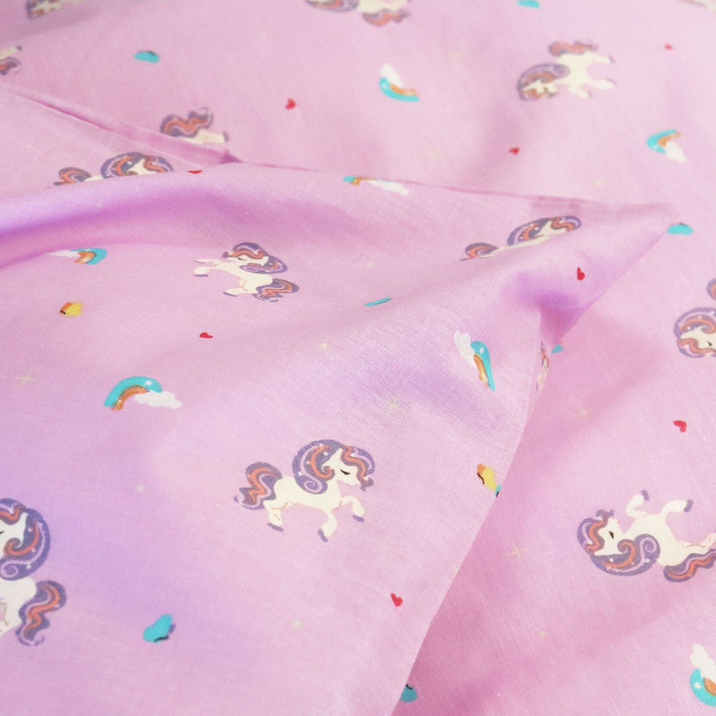 Junior sengesæt - 100x140, 40x45 cm - Sparkly Unicorn