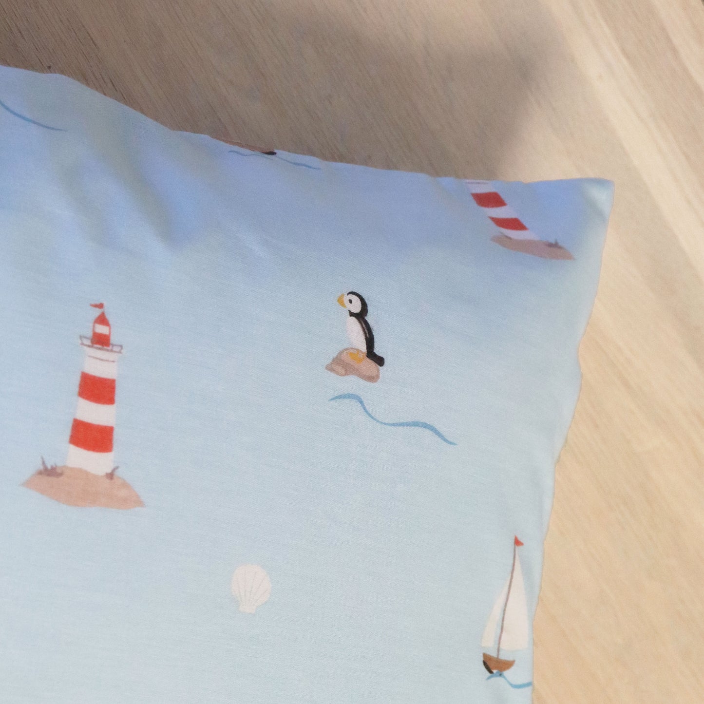 Junior sengesæt - 100x140, 40x45 cm - Sailor Puffin