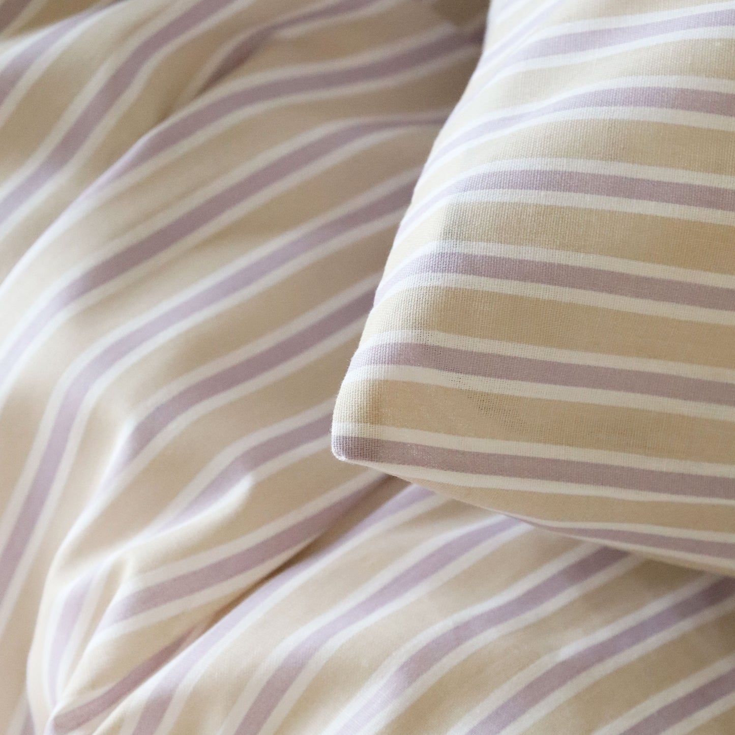 Baby sengesæt - 70x100, 40x45 cm - Lavender Stripe