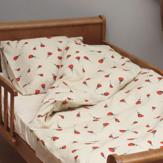 Junior sengesæt - 100x140, 40x45 cm - Mixed Roses