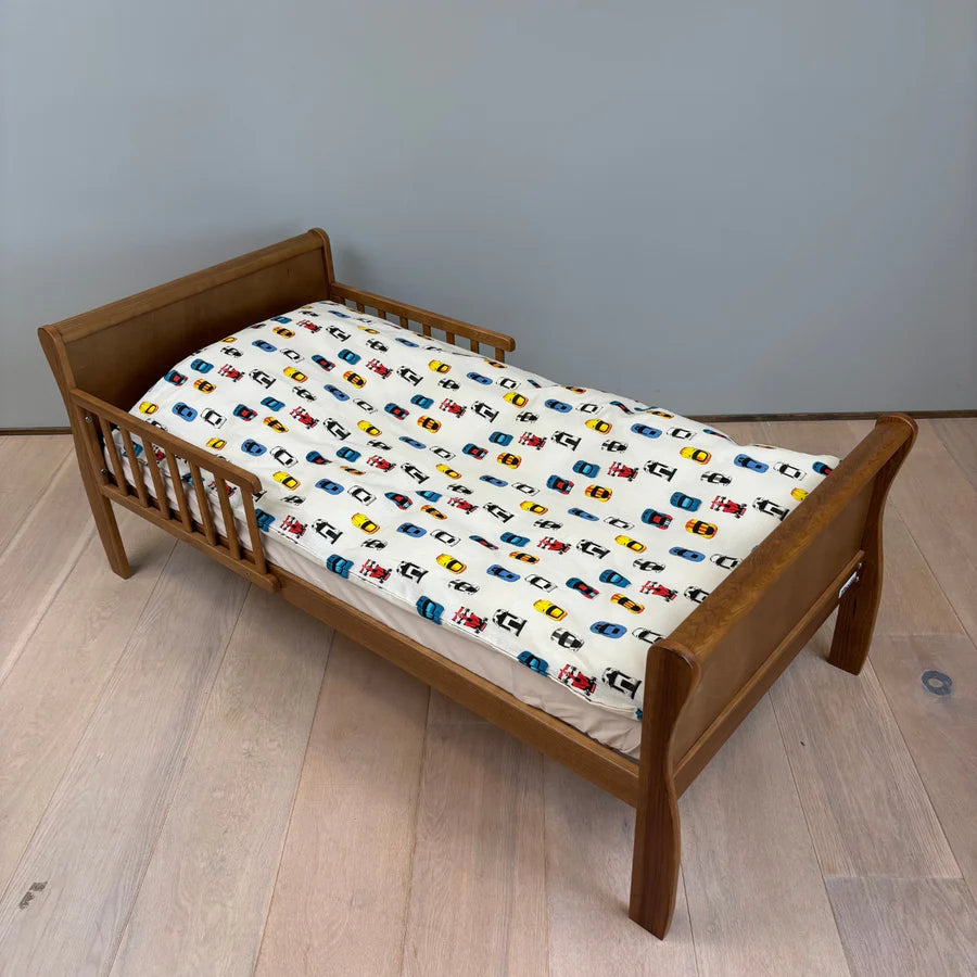 Junior sengesæt - 100x140, 40x45 cm - Racing Cars