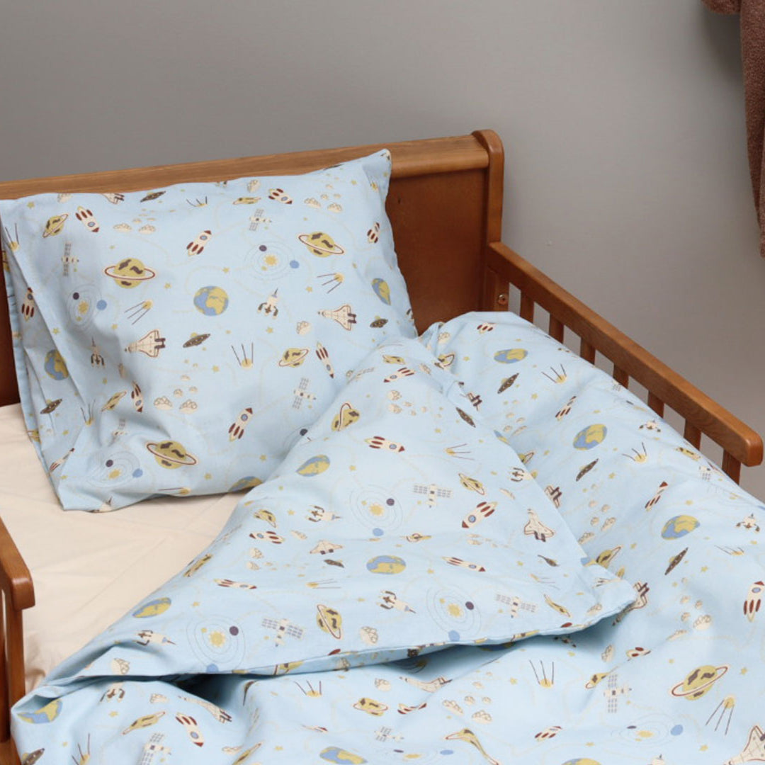 Baby sengesæt - 70x100, 40x45 cm - Space Universe