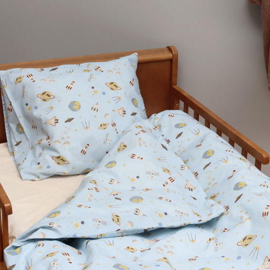 Baby sengesæt - 70x100, 40x45 cm - Space Universe