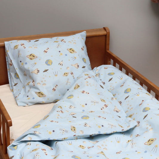 Junior sengesæt - 100x140, 40x45 cm - Space Universe