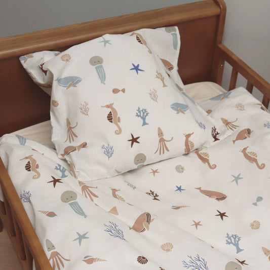 Junior sengesæt - 100x140, 40x45 cm - Under Water