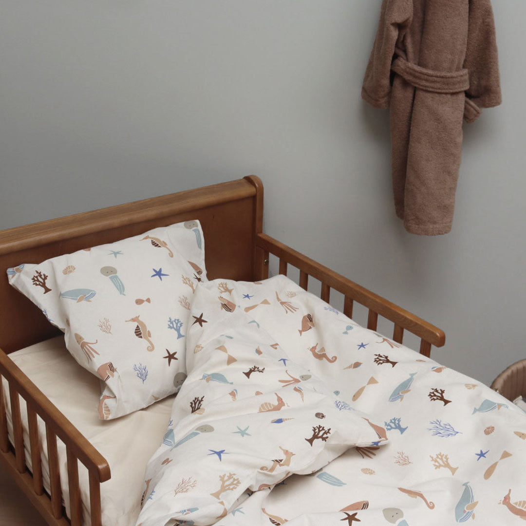 Baby sengesæt - 70x100, 40x45 cm - Under Water