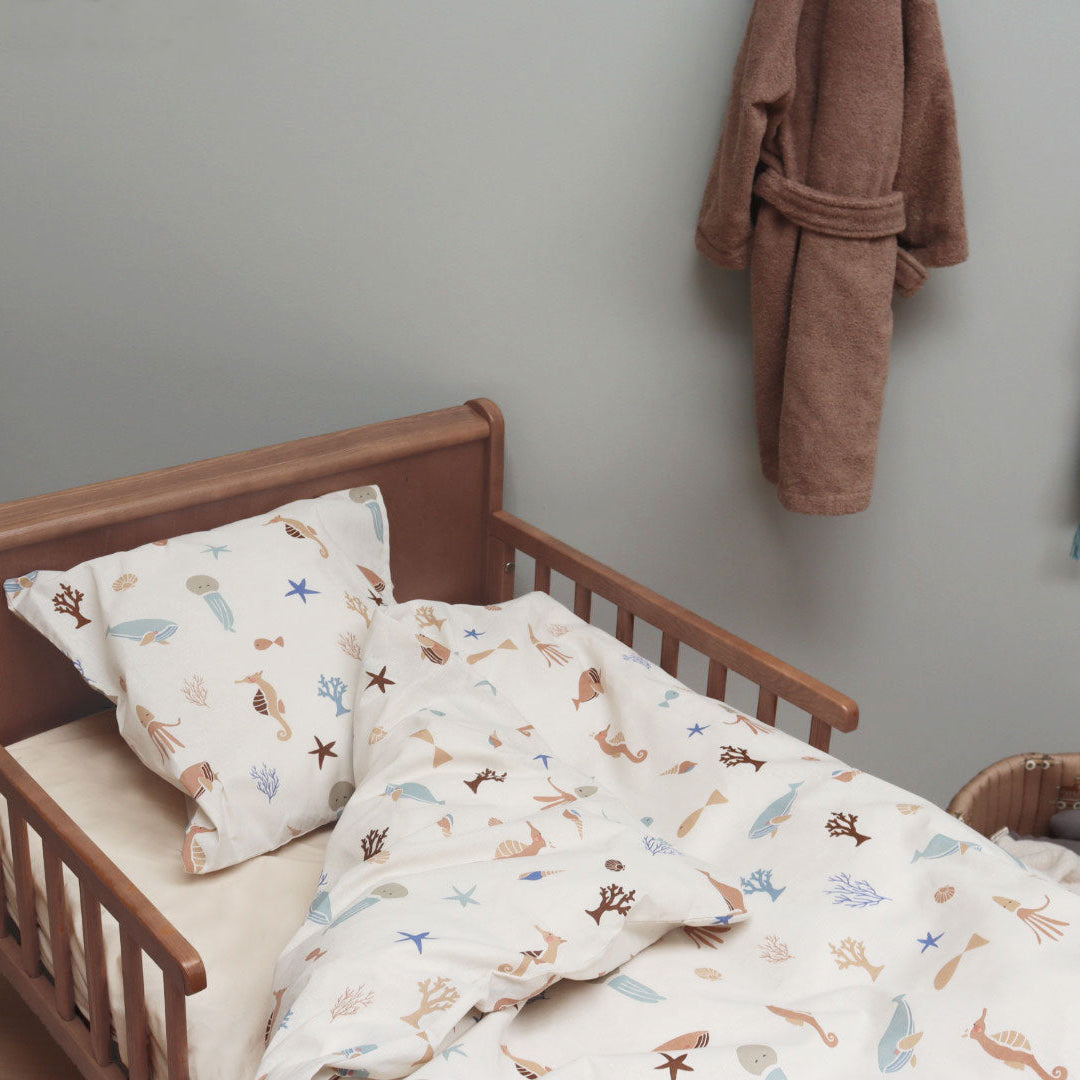 Baby sengesæt - 70x100, 40x45 cm - Under Water