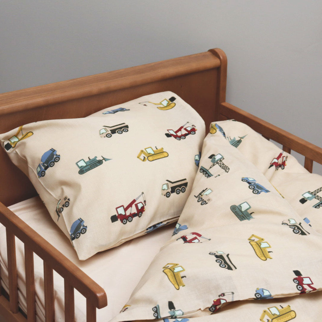 Junior sengesæt - 100x140, 40x45 cm - Working Machine