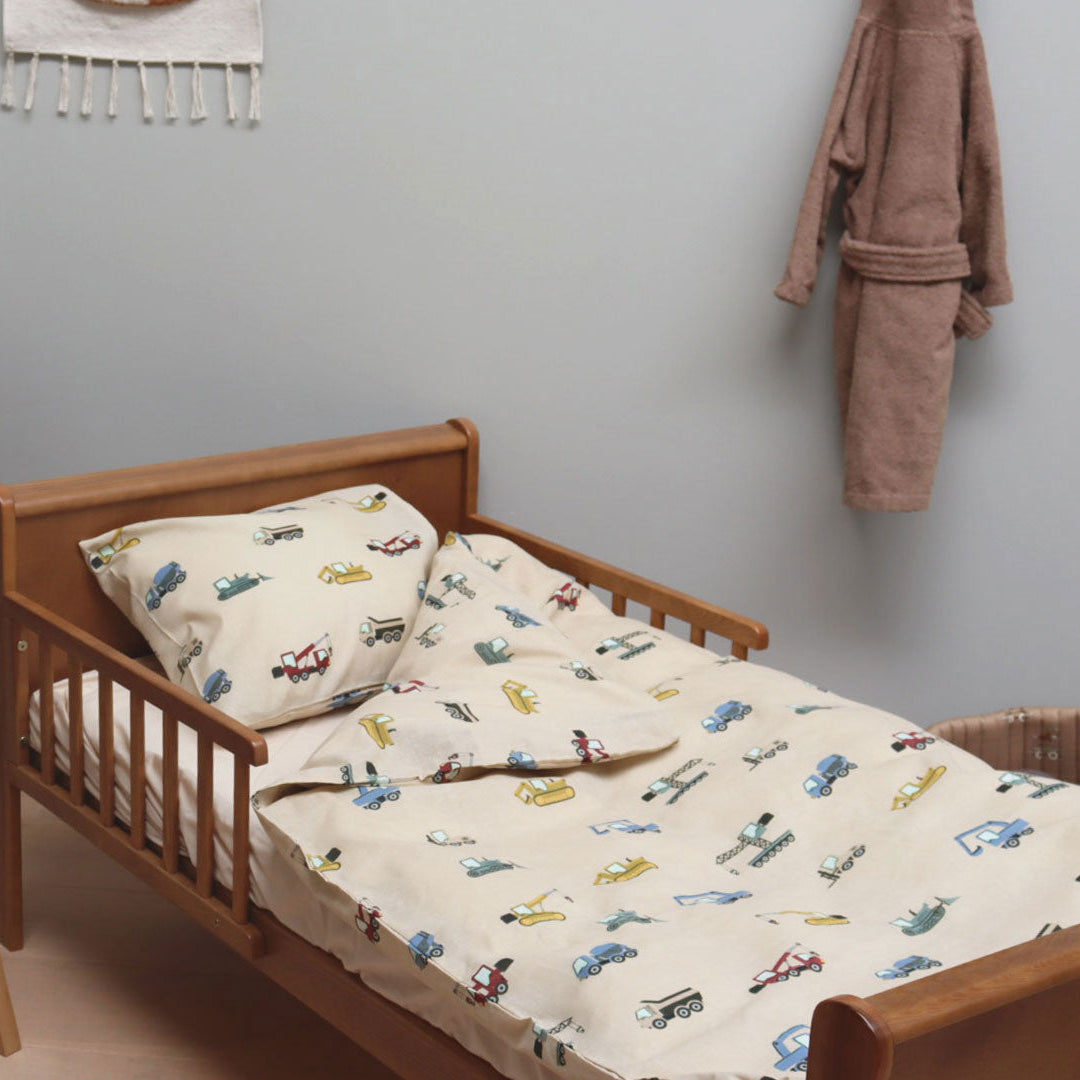 Junior sengesæt - 100x140, 40x45 cm - Working Machine