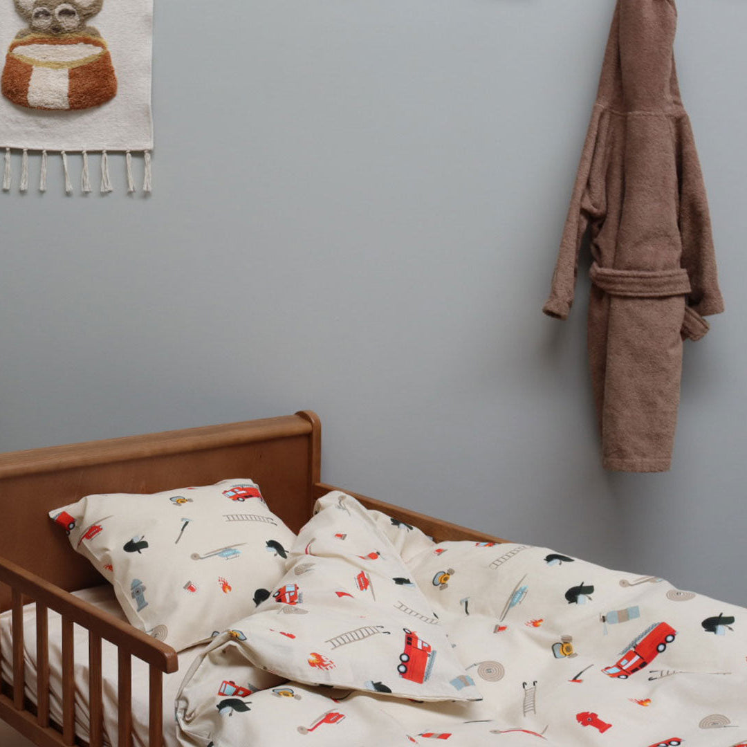 Junior sengesæt - 100x140, 40x45 cm - Fire Fighters